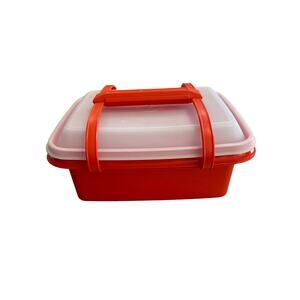 Vintage Tupperware Pack N Carry Lunch Box Container